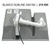 BLANCO SUBLINE 340/160-U, SILGRANIT, greystone, with drain remote control, Bowl left, 600 mm min. cabinet size